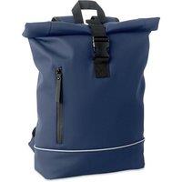 MidOcean Men's Laptosa Roll Top PU Laptop Backpack in Blue
