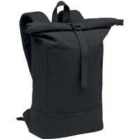 MidOcean Men's Koper Roll Top Laptop Backpack in Black
