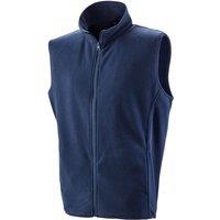 Result Core Men's Microfleece Gilet in Navy | Size: XS