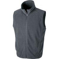 Result Core Men's Microfleece Gilet in Charcoal | Size: XL