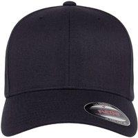 Flexfit by Yupoong Men's Wool Blend Baseball Cap in Dark Navy | Size: S/M