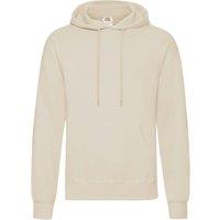 Fruit of the Loom Men's Classic Hooded Sweatshirt in Natural | Size: Large