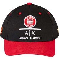 Tokyo Time Men's AX Olimpia Milano Baseball Cap in Black