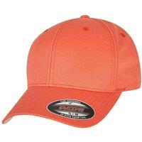 Yupoong Men's Flexfit Fitted Baseball Cap in Burnt Orange | Size: Large/XL