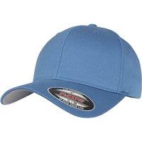 Yupoong Men's Flexfit Fitted Baseball Cap in Duck Egg Blue | Size: S/M