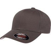 Flexfit by Yupoong Men's Brushed Twill Cap in Grey | Size: Large/XL