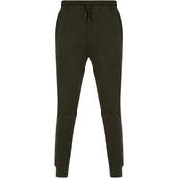 Tombo Men's Athleisure Jogging Bottoms in Dark Olive | Size: Medium