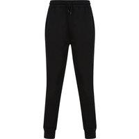 Tombo Men's Athleisure Jogging Bottoms in Black | Size: Small