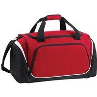 Quadra Men's Pro Team Duffle Bag in Red
