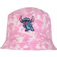 Lilo & Stitch Men's Face Bucket Hat in Pink
