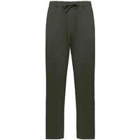 Native Spirit Men's Loose Jogging Bottoms in Khaki | Size: XS