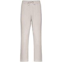 Native Spirit Men's Loose Jogging Bottoms in Ivory | Size: 2XL