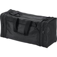 Quadra Men's Jumbo Sports Duffle Bag - 74 Litres in Black