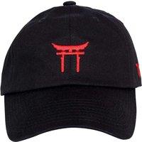 Tokyo Time Men's Temple Baseball Cap in Black