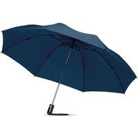MidOcean Men's Dundee Foldable Reversible Folding Umbrella in Blue