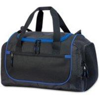 Shugon Men's Piraeus Shoulder Strap Holdall Bag Pack of 2 in Black