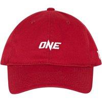Tokyo Time Men's One Championship Logo Baseball Cap in Red