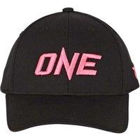 Tokyo Time Men's One Championship Logo Baseball Cap in Black