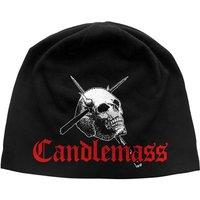 Candlemass Men's Skull & Logo Beanie in Black
