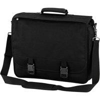 Quadra Men's Portfolio Briefcase in Black