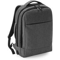 Quadra Men's Q-tech Charge Convertible Backpack in Dark Grey
