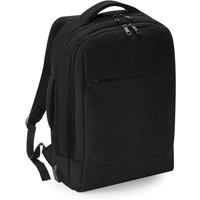 Quadra Men's Q-tech Charge Convertible Backpack in Black