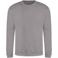 AWDis Men's Just Hoods Sweatshirt in Light Grey | Size: 2XL