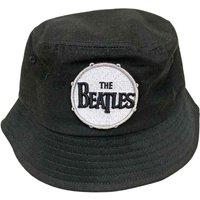 The Beatles Men's Drum Logo Bucket Hat in Black | Size: S/M