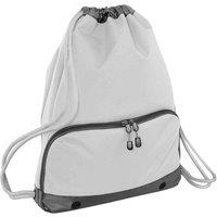 Bagbase Men's Athleisure Drawstring Bag in Grey