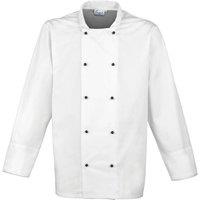 Premier Men's Cuisine Chef Jacket in White | Size: 4XL