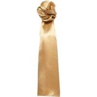 Premier Men's Colours Plain Scarf in Gold