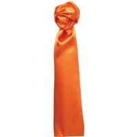 Premier Men's Colours Plain Scarf in Orange