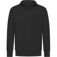 Finden & Hales Men's Team Plain Hoodie in Black | Size: Large