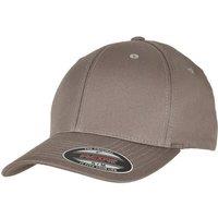 Yupoong Men's Flexfit Cotton Baseball Cap in Pale Grey | Size: S/M