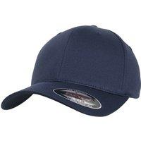 Yupoong Men's Flexfit Cotton Baseball Cap in Navy | Size: S/M