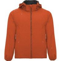 ROLY Men's Siberia Soft Shell Jacket in Burnt Orange | Size: Large