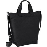 Bagbase Men's Canvas Shoulder Bag in Black