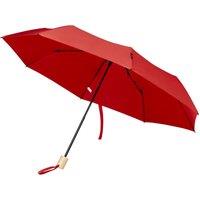 Avenue Men's Birgit Folding Umbrella in Red