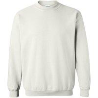 Gildan Women's Heavy Blend Crewneck Sweatshirt in White | Size: Small