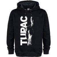 Amplified Men's Tupac Shakur Hoodie in Black | Size: XS