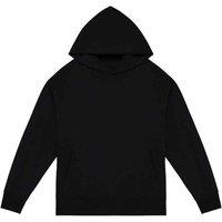 Native Spirit Men's Oversized Hoodie in Black | Size: Large