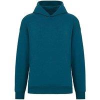 Native Spirit Men's Oversized Hoodie in Bottle Green | Size: Large