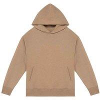 Native Spirit Men's Oversized Hoodie in Brown | Size: XS