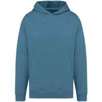 Native Spirit Men's Oversized Hoodie in Duck Egg Blue | Size: XS