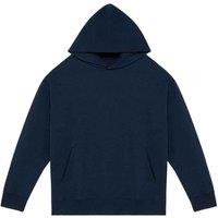 Native Spirit Men's Oversized Hoodie in Navy | Size: Medium