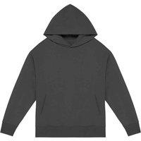 Native Spirit Men's Oversized Hoodie in Grey | Size: 2XL
