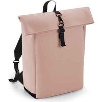 Bagbase Men's Roll Top Backpack in Light Pink