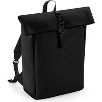 Bagbase Men's Roll Top Backpack in Black