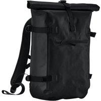 Quadra Men's Roll Top Waterproof Backpack in Black