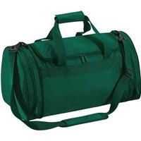Quadra Men's Sports Holdall Duffle Bag - 32 Litres Pack of 2 in Bottle Green